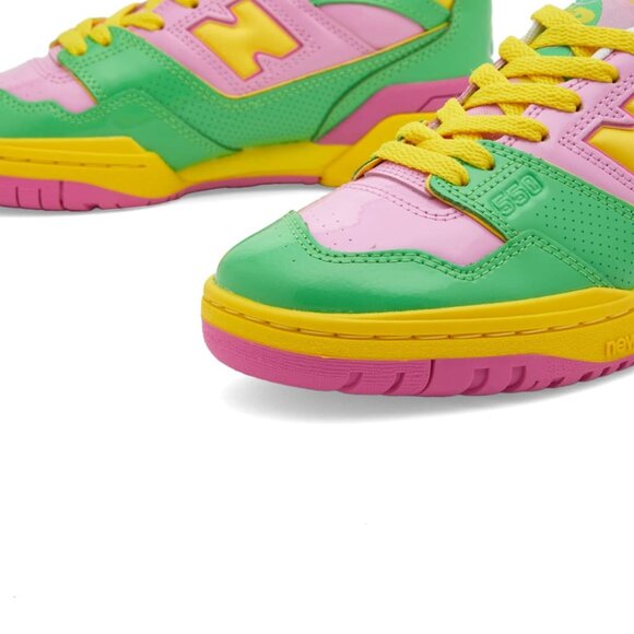 New Balance 550 Y2K Patent Leather Pack Pink Green Mens BB550YKA NEW Multi Sz main image 5